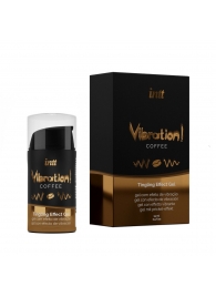 Жидкий интимный гель с эффектом вибрации Vibration! Coffee - 15 мл. - INTT - купить с доставкой во Владикавказе