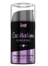 Женский возбуждающий интимный гель Excitation Ginseng - 15 мл. - INTT - купить с доставкой во Владикавказе