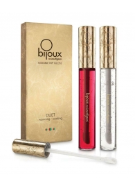 Набор возбуждающих гелей Duet - 2 х 13 мл. - Bijoux Indiscrets - купить с доставкой во Владикавказе