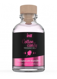 Массажный гель с согревающим эффектом Cotton Candy - 30 мл. - INTT - купить с доставкой во Владикавказе