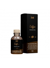 Массажный гель с согревающим эффектом Coffee - 30 мл. - INTT - купить с доставкой во Владикавказе