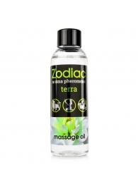 Массажное масло с феромонами ZODIAC Terra - 75 мл. - Биоритм - купить с доставкой во Владикавказе