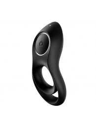 Черное эрекционное виброкольцо Legendary Duo - Satisfyer - во Владикавказе купить с доставкой