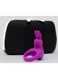 Фиолетовое эрекционное виброкольцо Happy Rabbit Cock Ring Kit - Happy Rabbit - во Владикавказе купить с доставкой