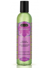 Массажное масло Naturals Island Passion Berry с ароматом тропических фруктов - 236 мл. - Kama Sutra - купить с доставкой во Владикавказе