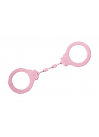 Розовые силиконовые поножи Limitation - Lola Games - купить с доставкой во Владикавказе