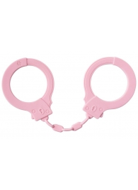 Розовые силиконовые поножи Limitation - Lola Games - купить с доставкой во Владикавказе