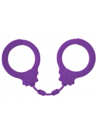 Фиолетовые силиконовые поножи Limitation - Lola Games - купить с доставкой во Владикавказе