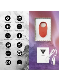 Красное кольцо с вибрацией Thor Cockring - FeelzToys - во Владикавказе купить с доставкой