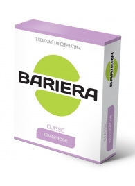 Классические презервативы Bariera Classic - 3 шт. - Bariera - купить с доставкой во Владикавказе