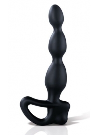 Черный массажёр простаты Big Bend-it - 18 см. - MyStim - купить с доставкой во Владикавказе