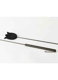 Черный стек  Тюльпан  - 60 см. - Sitabella - купить с доставкой во Владикавказе