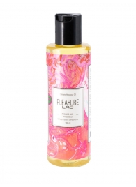 Массажное масло Pleasure Lab Delicate с ароматом пиона и пачули - 100 мл. - Pleasure Lab - купить с доставкой во Владикавказе