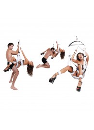 Секс-качели Fantasy Bondage Swing White - Pipedream - купить с доставкой во Владикавказе