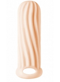 Телесный фаллоудлинитель Homme Wide - 13 см. - Lola Games - во Владикавказе купить с доставкой