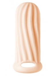 Телесный фаллоудлинитель Homme Wide - 11 см. - Lola Games - во Владикавказе купить с доставкой