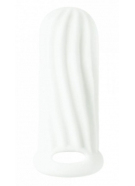 Белый фаллоудлинитель Homme Wide - 11 см. - Lola Games - во Владикавказе купить с доставкой