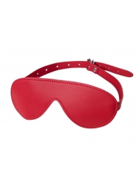 Красная маска Anonymo из искусственной кожи - ToyFa - купить с доставкой во Владикавказе