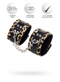 Наручники Anonymo с анималистическим принтом - ToyFa - купить с доставкой во Владикавказе