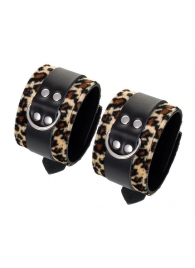 Наручники Anonymo с анималистическим принтом - ToyFa - купить с доставкой во Владикавказе