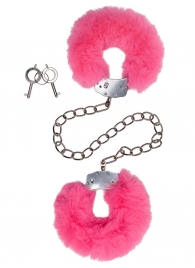 Металлические оковы с розовым мехом - Le Frivole - купить с доставкой во Владикавказе