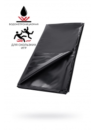 Черная простыня для секса из ПВХ - 220 х 200 см. - ToyFa - купить с доставкой во Владикавказе