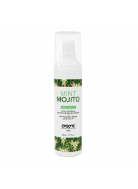 Разогревающее массажное масло с ароматом мохито Gourmet Mint Mojito - 50 мл. - Exsens - купить с доставкой во Владикавказе