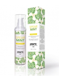 Разогревающее массажное масло Gourmet Spearmint Organic с органическими ингредиентами - 50 мл. - Exsens - купить с доставкой во Владикавказе