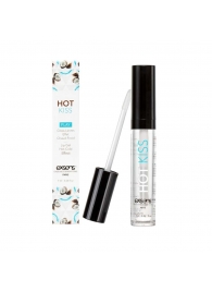 Блеск для губ Hot Kiss Coconut с ароматом кокоса - 7 мл. - Exsens - купить с доставкой во Владикавказе