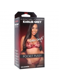 Мастурбатор-вагина Karlee Grey ULTRASKYN Pocket Pussy - Doc Johnson - во Владикавказе купить с доставкой