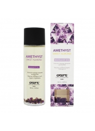 Органическое массажное масло AMETHYST SWEET ALMOND - 100 мл. - Exsens - купить с доставкой во Владикавказе