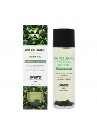 Органическое массажное масло AVENTURINE AVOCADO - 100 мл. - Exsens - купить с доставкой во Владикавказе