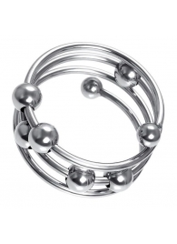 Большое металлическое кольцо под головку пениса - ToyFa - купить с доставкой во Владикавказе