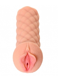 Телесный мастурбатор-вагина Elegance.002 с вибрацией - KOKOS - во Владикавказе купить с доставкой