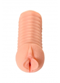 Телесный реалистичный мастурбатор-вагина Elegance.006 с вибрацией - KOKOS - во Владикавказе купить с доставкой