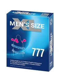 Стимулирующая насадка на пенис MEN SIZE 777 - Sitabella - во Владикавказе купить с доставкой