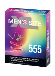 Стимулирующая насадка на пенис MEN SIZE 555 - Sitabella - во Владикавказе купить с доставкой