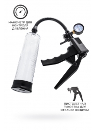 Прозрачная механическая помпа для пениса Viggo - Sexus - во Владикавказе купить с доставкой