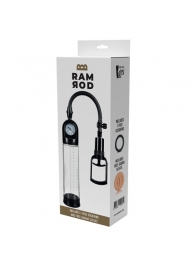 Прозрачная вакуумная помпа с манометром Deluxe Penis Pump - Dream Toys - во Владикавказе купить с доставкой