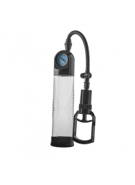 Прозрачная вакуумная помпа с манометром Deluxe Penis Pump - Dream Toys - во Владикавказе купить с доставкой