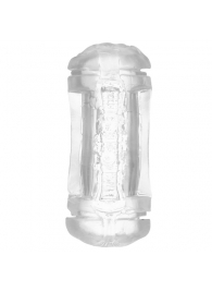 Прозрачный двусторонний мастурбатор Sophia - вагина и анус - Dream Toys - во Владикавказе купить с доставкой