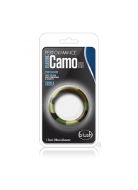 Эрекционное кольцо камуфляжной расцветки Silicone Camo Cock Ring - Blush Novelties - во Владикавказе купить с доставкой
