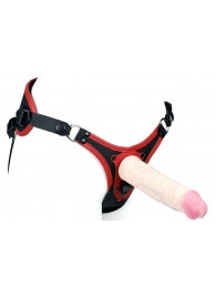 Пояс унисекс UNISEX Style с 2 насадками - LOVETOY (А-Полимер) - купить с доставкой во Владикавказе