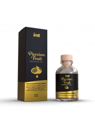 Массажный гель с ароматом маракуйи Passion Fruit - 30 мл. - INTT - купить с доставкой во Владикавказе