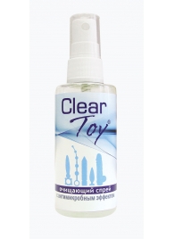 Очищающий спрей Clear Toy с антимикробным эффектом - 100 мл. - Биоритм - купить с доставкой во Владикавказе