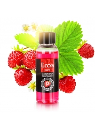 Массажное масло Eros fantasy с ароматом земляники - 50 мл. - Биоритм - купить с доставкой во Владикавказе