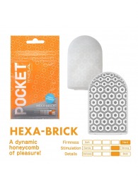 Карманный мастурбатор HEXA-BRICK - Tenga - во Владикавказе купить с доставкой