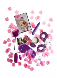 Эротический набор FANTASTIC PURPLE SEX TOY KIT - Toy Joy - купить с доставкой во Владикавказе