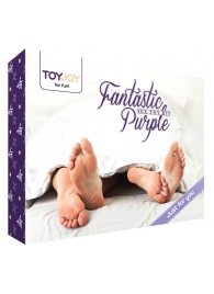 Эротический набор FANTASTIC PURPLE SEX TOY KIT - Toy Joy - купить с доставкой во Владикавказе