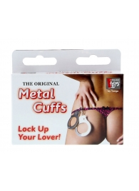 Металлические наручники с ключиками - Tonga - купить с доставкой во Владикавказе